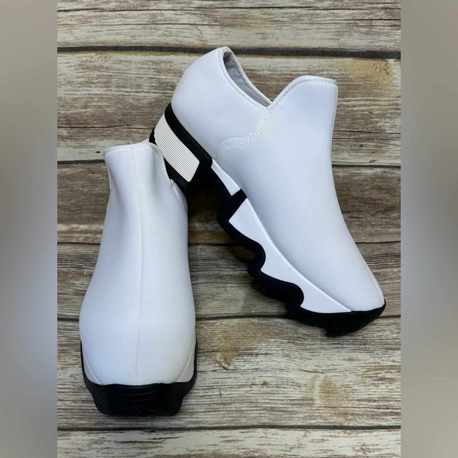 Iri Nyc Wes I Low Top White Black Sneakers 39 — image 2 of 8